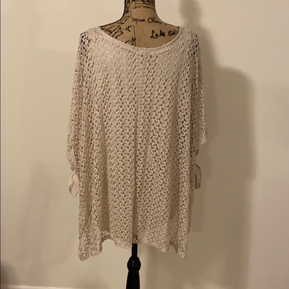 Beige blouse - Picture 3 of 5